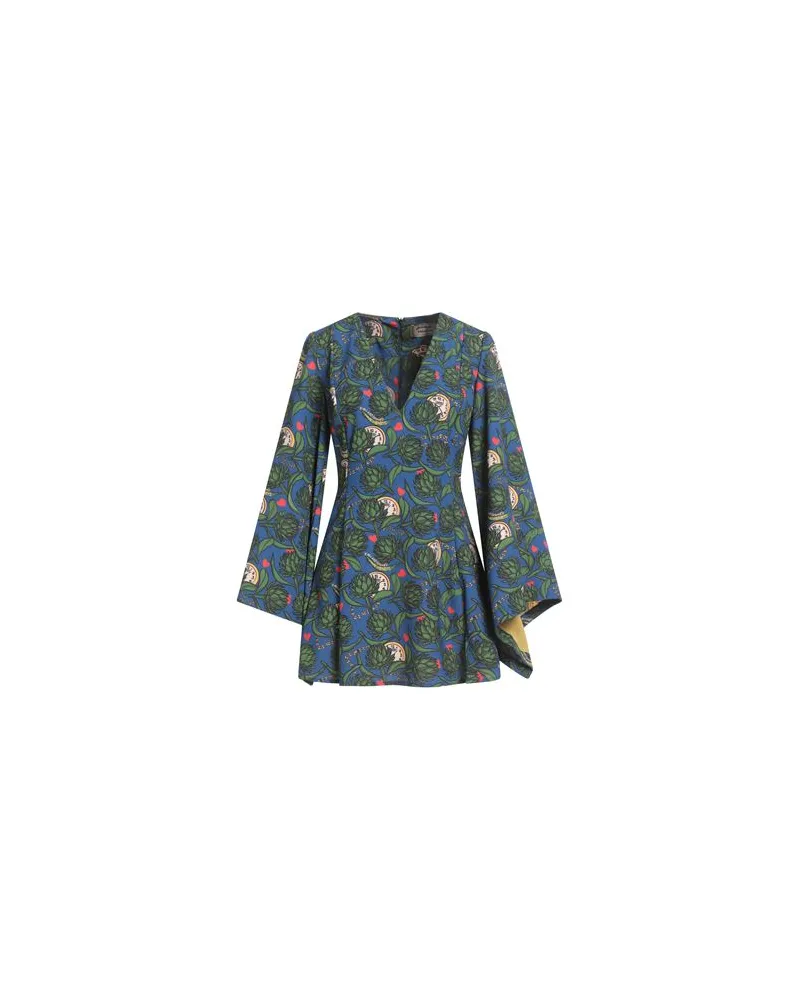Alessandro Enriquez KLEIDER - Mini-Kleiderauf YOOX.COM Blau