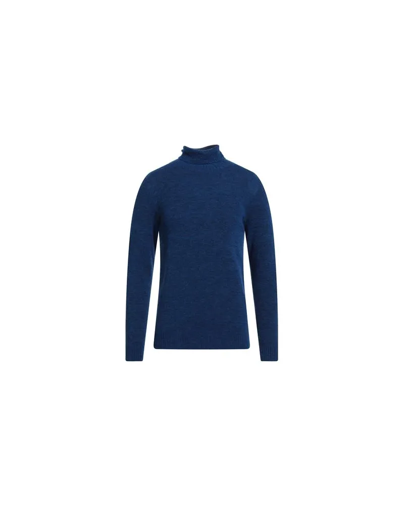 OFFICINA 36 STRICKWAREN - Rollkragenpulloverauf YOOX.COM Blau