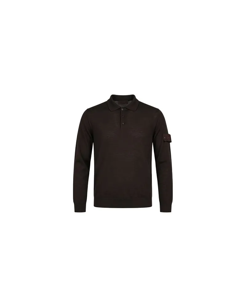 Stone Island STRICKWAREN - Pulloverauf YOOX.COM Dunkelbraun