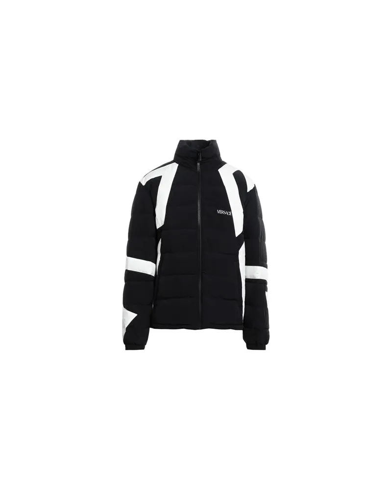 Versace JACKEN & MÄNTEL - Pufferjacken & Daunenjackenauf YOOX.COM Schwarz
