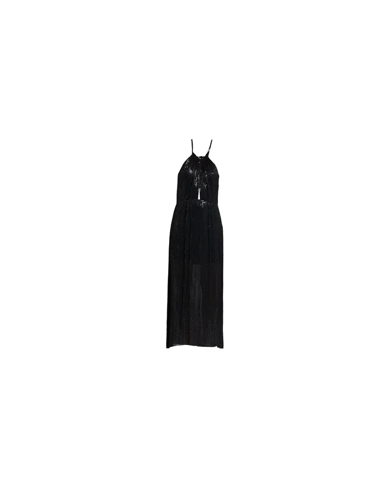 Antik Batik KLEIDER - Maxi-Kleiderauf YOOX.COM Schwarz