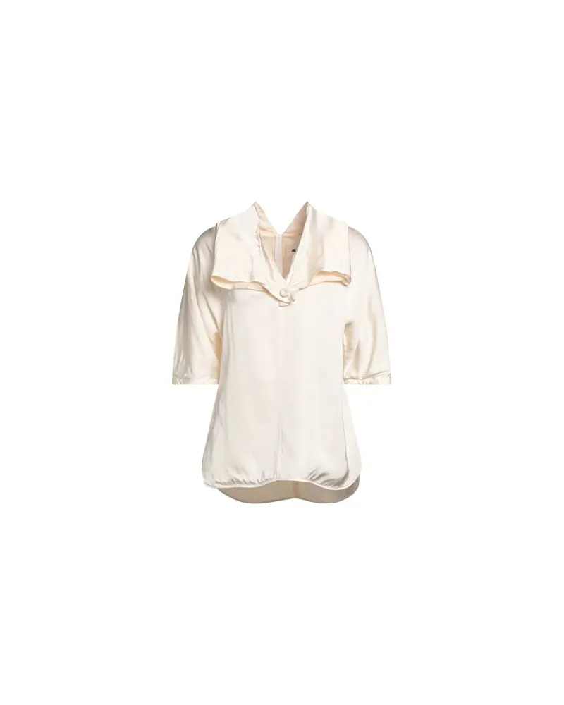 Jil Sander TOPS - Topsauf YOOX.COM Cremeweiß