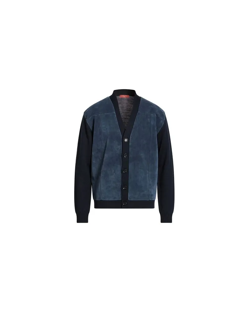 Daniele Fiesoli STRICKWAREN - Strickjackenauf YOOX.COM Marineblau