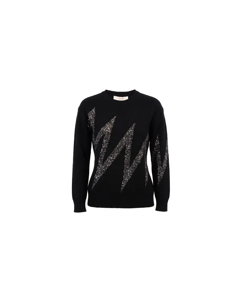 Jucca STRICKWAREN - Pulloverauf YOOX.COM Schwarz