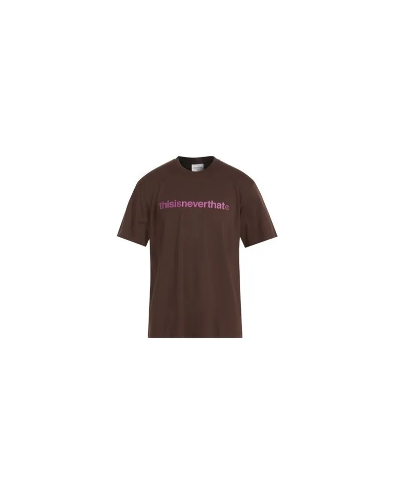 thisisneverthat TOPS - T-shirtsauf YOOX.COM Schokobraun