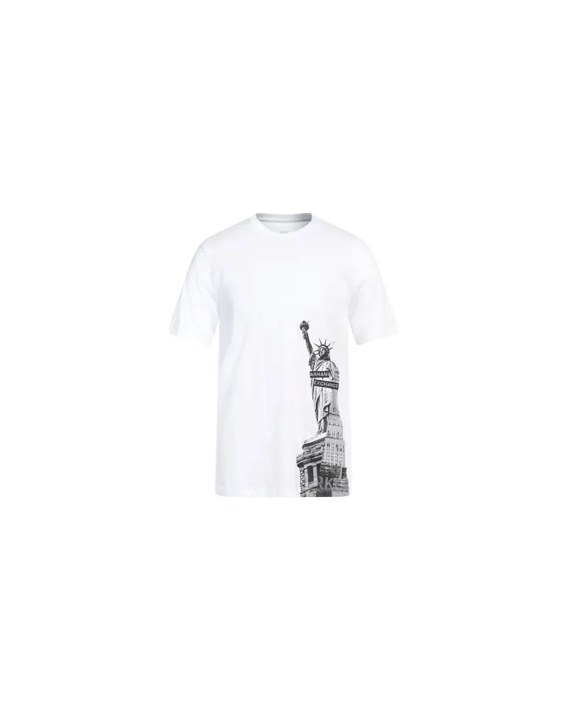 Armani Exchange TOPS - T-shirtsauf YOOX.COM Weiß
