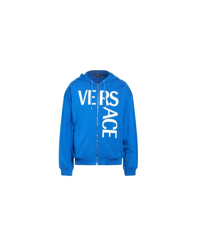 Versace TOPS - Sweatshirtsauf YOOX.COM Blau