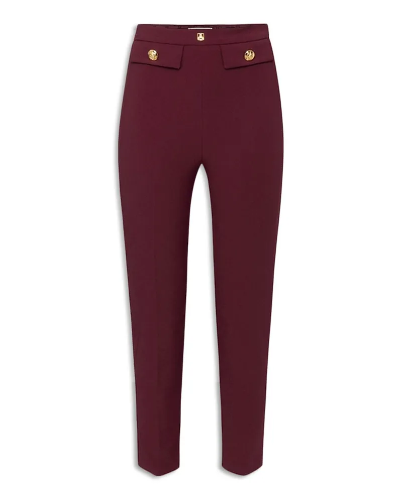 Elisabetta Franchi Hose Bordeaux