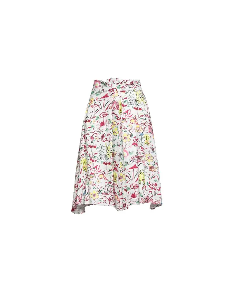 Kenzo HOSEN & RÖCKE - Midi-Röckeauf YOOX.COM Weiß