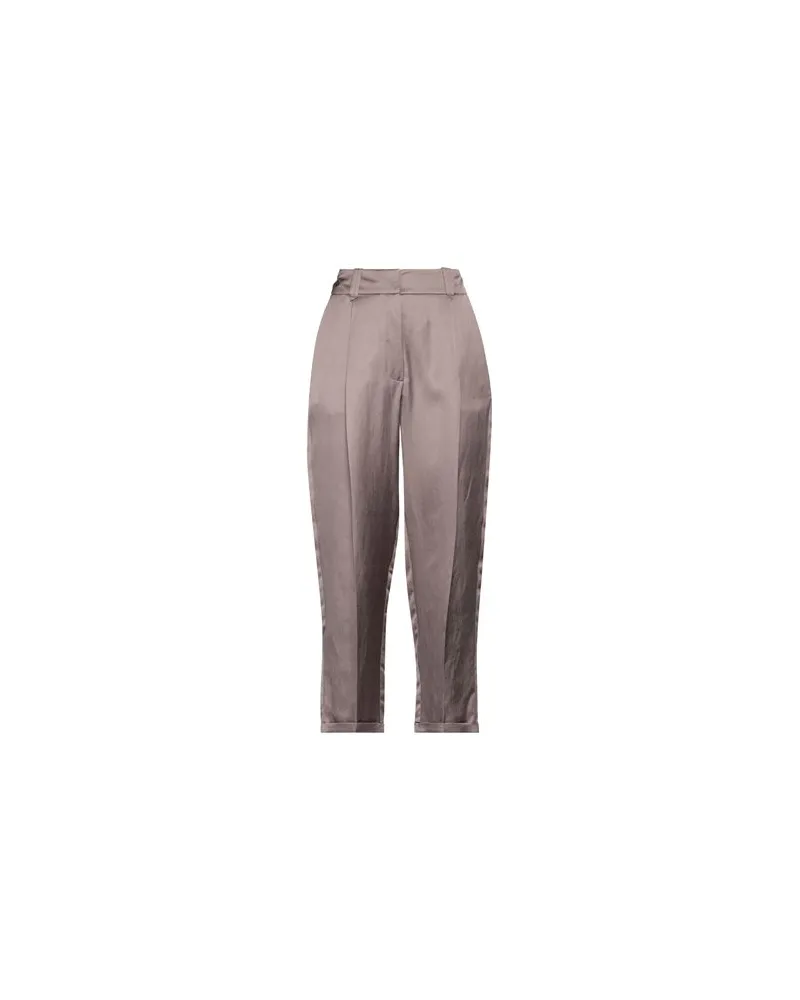 ALYSI HOSEN & RÖCKE - Hosenauf YOOX.COM Hellbraun
