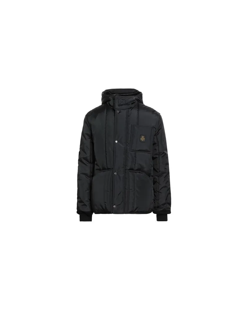 RefrigiWear JACKEN & MÄNTEL - Pufferjacken & Daunenjackenauf YOOX.COM Schwarz