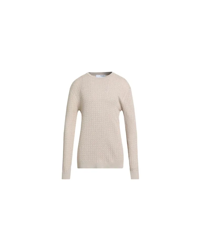 Selected Homme STRICKWAREN - Pulloverauf YOOX.COM Beige