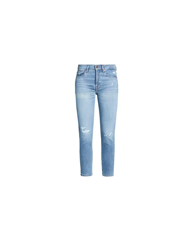 7 for all mankind HOSEN & RÖCKE - Jeanshosenauf YOOX.COM Blau