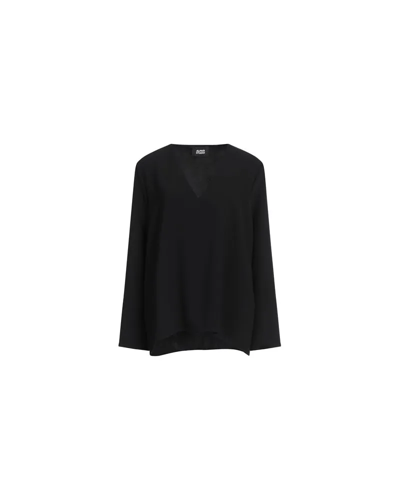Alpha Studio TOPS - Topsauf YOOX.COM Schwarz