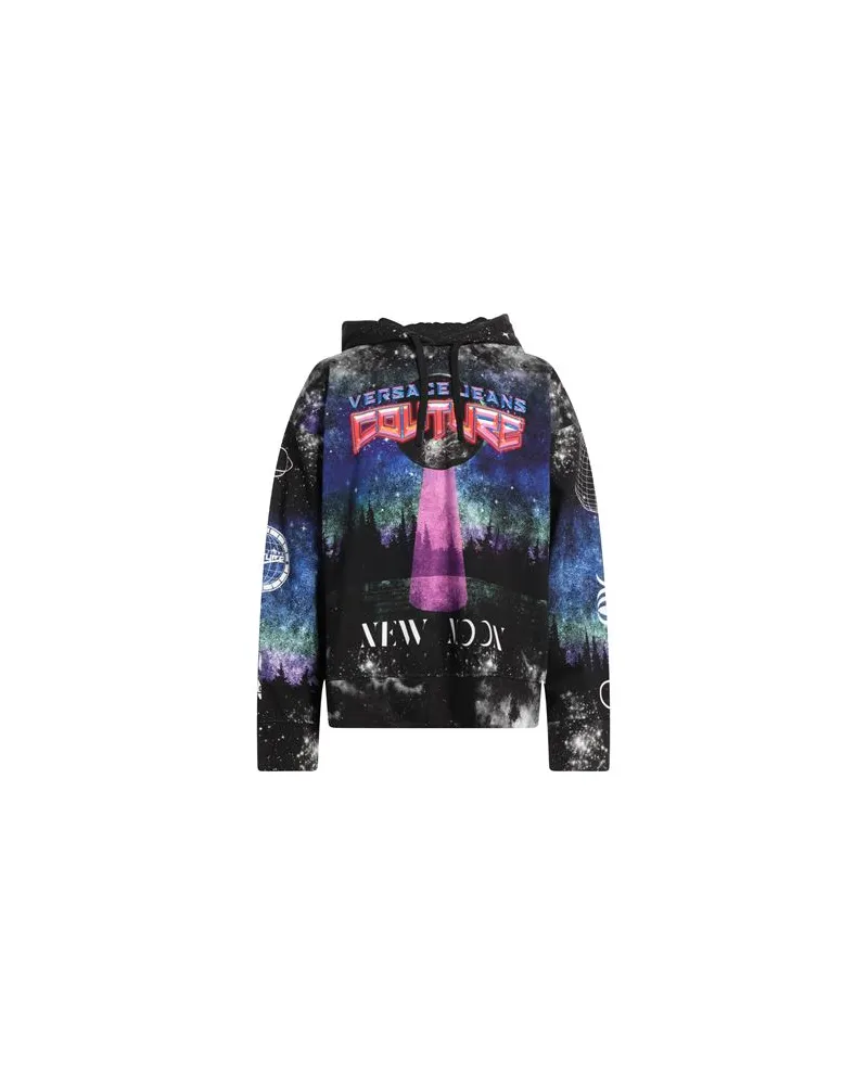 Versace Jeans TOPS - Sweatshirtsauf YOOX.COM Schwarz