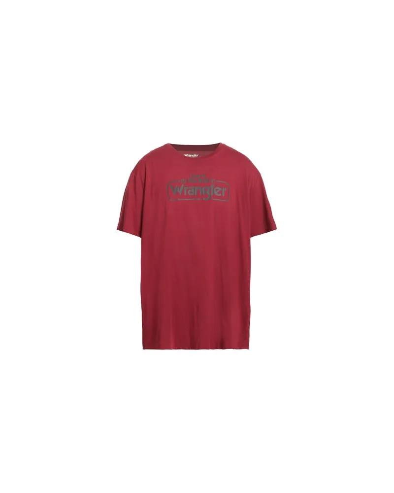 Wrangler TOPS - T-shirtsauf YOOX.COM Bordeaux