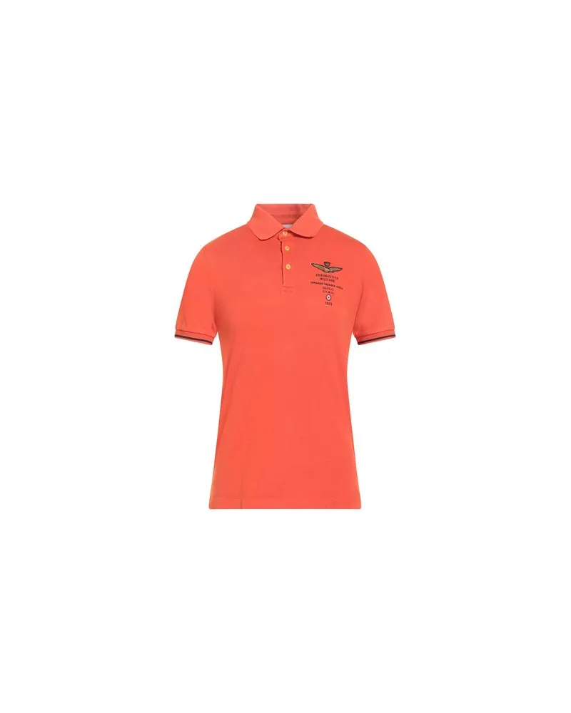 Aeronautica Militare TOPS - Poloshirtsauf YOOX.COM Orange