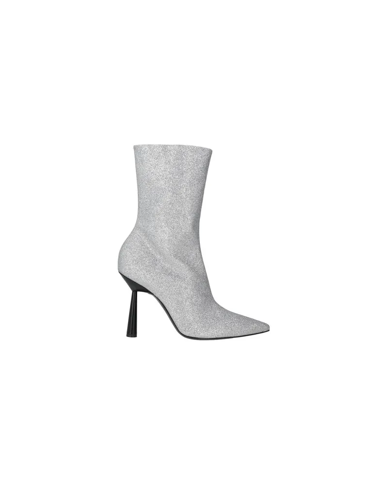 Gia Borghini SCHUHE - Stiefelettenauf YOOX.COM Silber