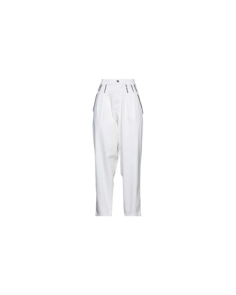 Actitude by Twinset HOSEN & RÖCKE - Jeanshosenauf YOOX.COM Elfenbein