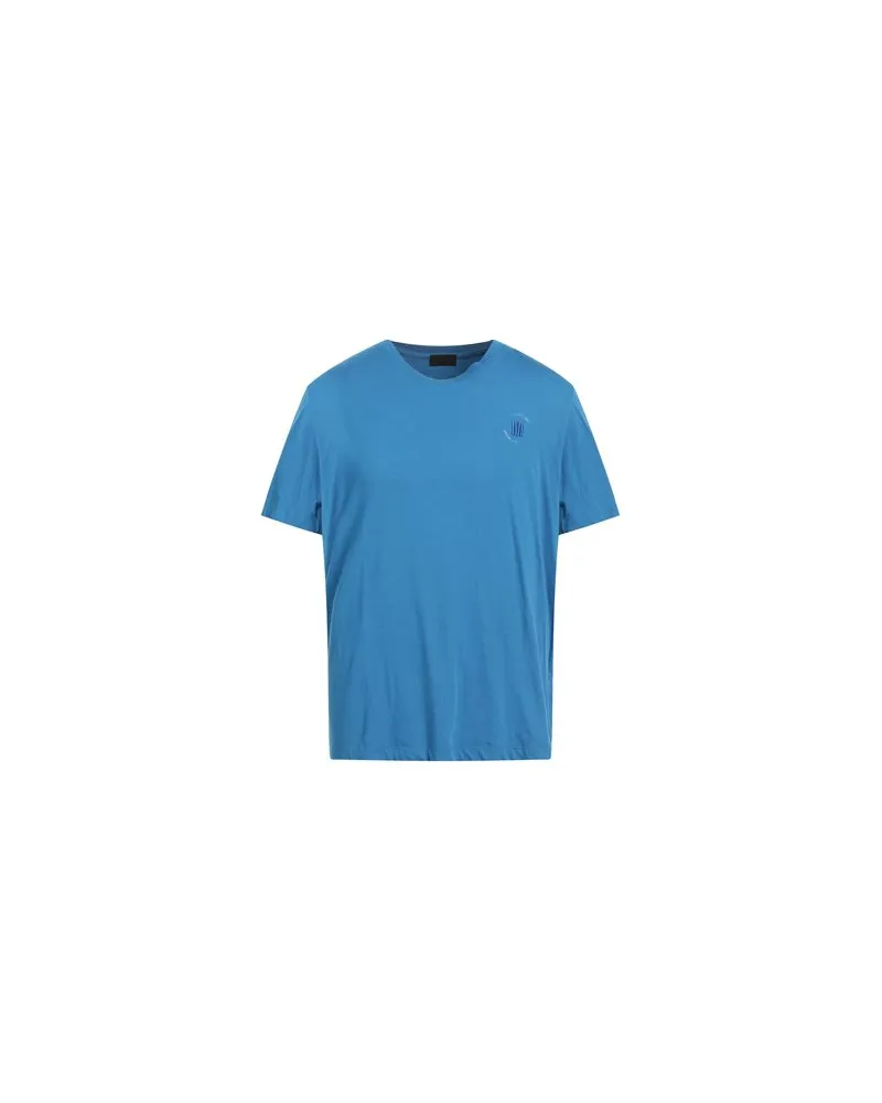Moncler MATT BLACK - TOPS - T-shirtsauf YOOX.COM Azurblau