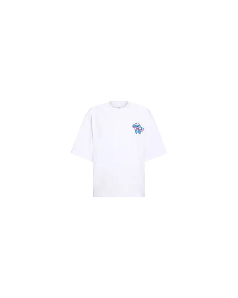 Alpha Industries TOPS - T-shirtsauf YOOX.COM Weiß