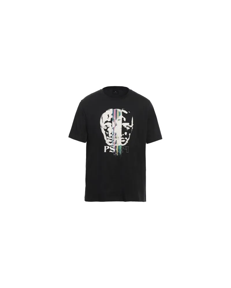 Paul Smith TOPS - T-shirtsauf YOOX.COM Schwarz