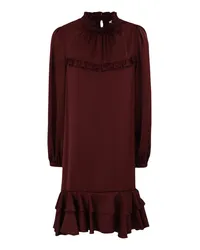 See by Chloé Mini-Kleid Bordeaux