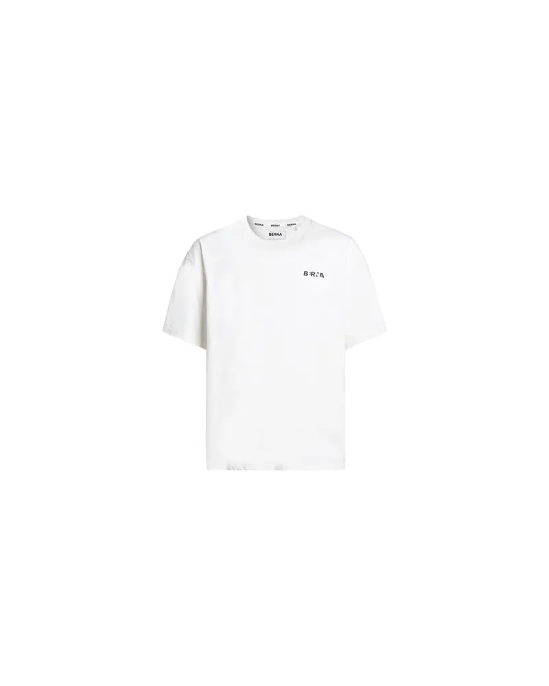 BERNA TOPS - T-shirtsauf YOOX.COM Cremeweiß