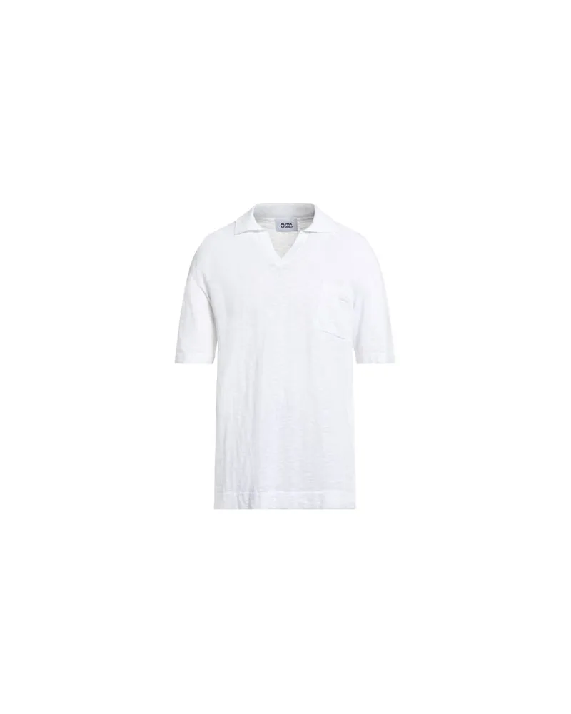 Alpha Studio TOPS - Poloshirtsauf YOOX.COM Weiß