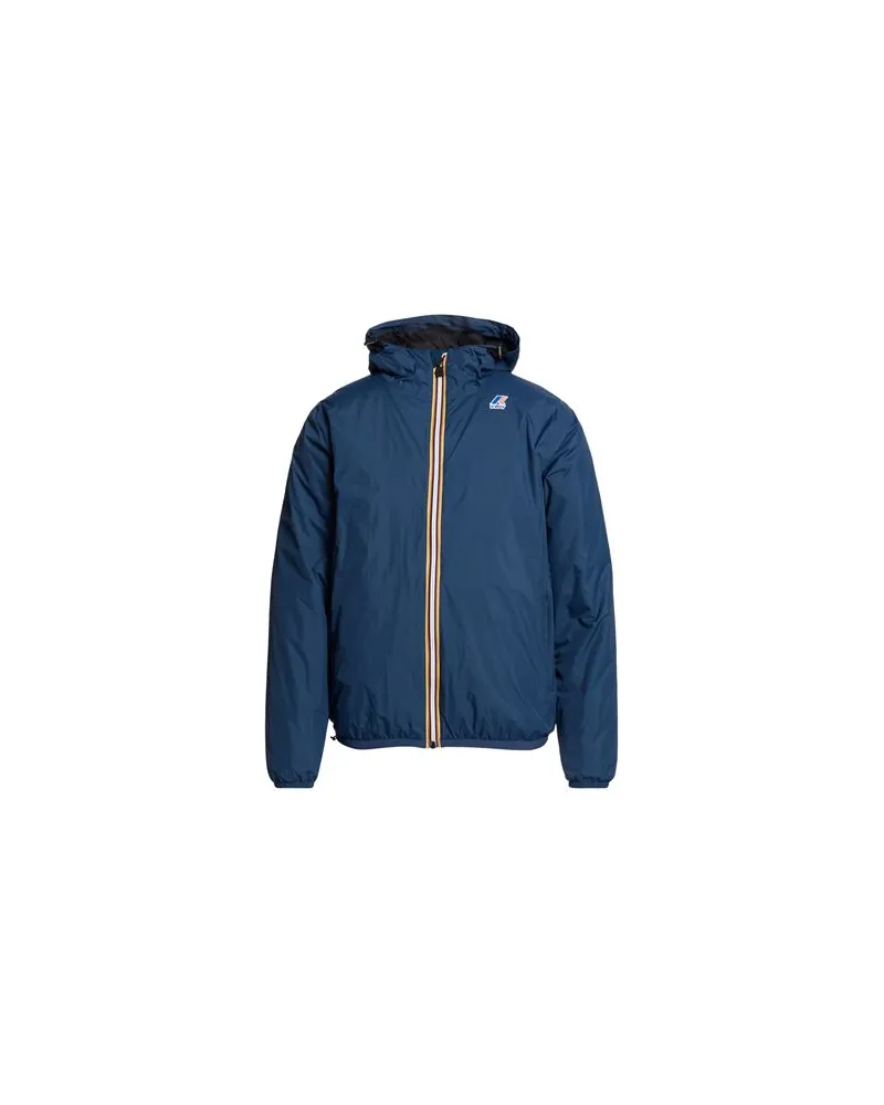 K-Way LE VRAI 4.0 CLAUDE WARM - JACKEN & MÄNTEL - Pufferjacken & Daunenjackenauf YOOX.COM Marineblau