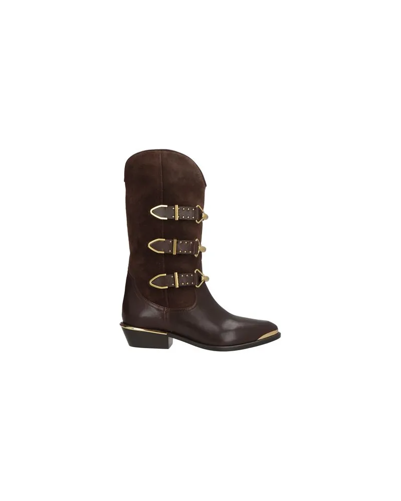 Isabel Marant SCHUHE - Stiefelettenauf YOOX.COM Schokobraun