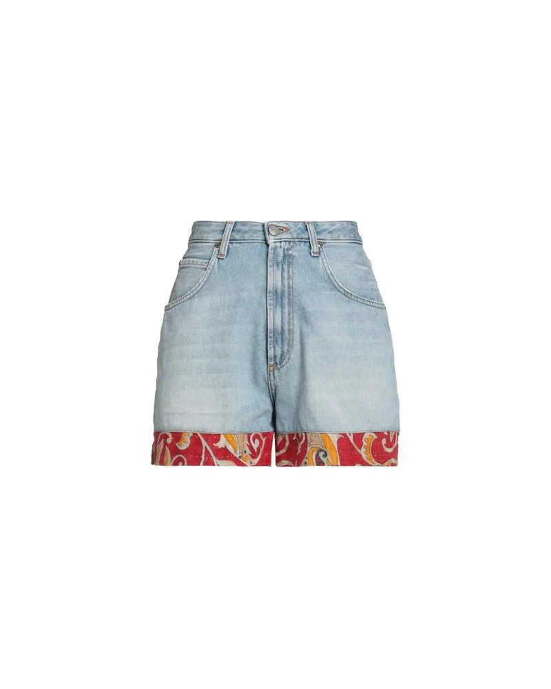 Roy Roger's HOSEN & RÖCKE - Jeansshortsauf YOOX.COM Blau