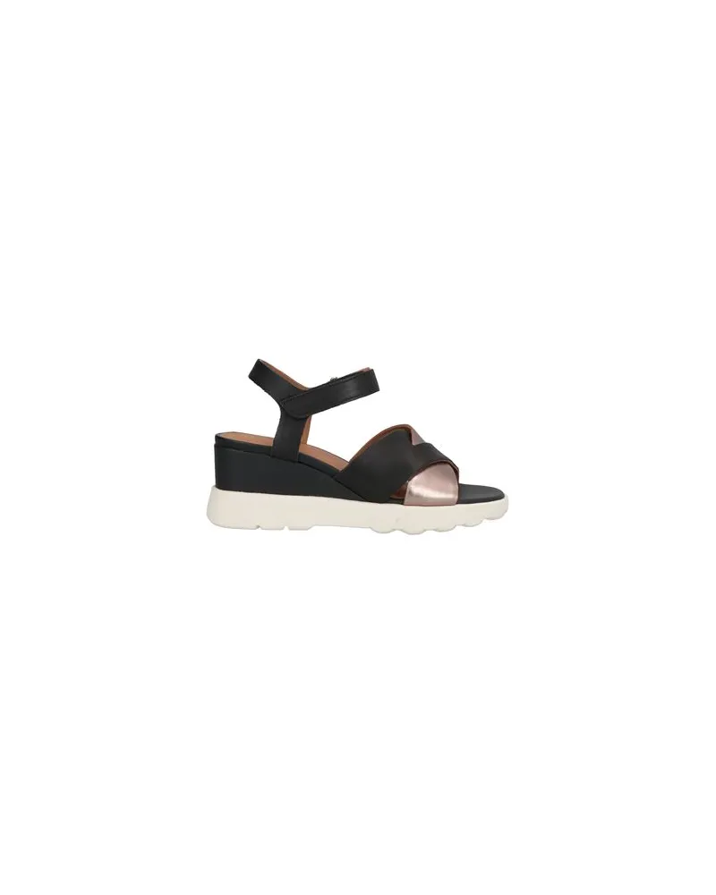 Geox SCHUHE - Sandalenauf YOOX.COM Schwarz