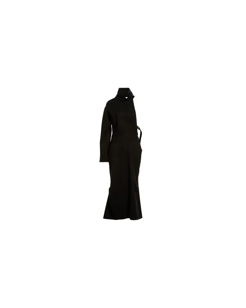 QUIRA KLEIDER - Maxi-Kleiderauf YOOX.COM Schwarz