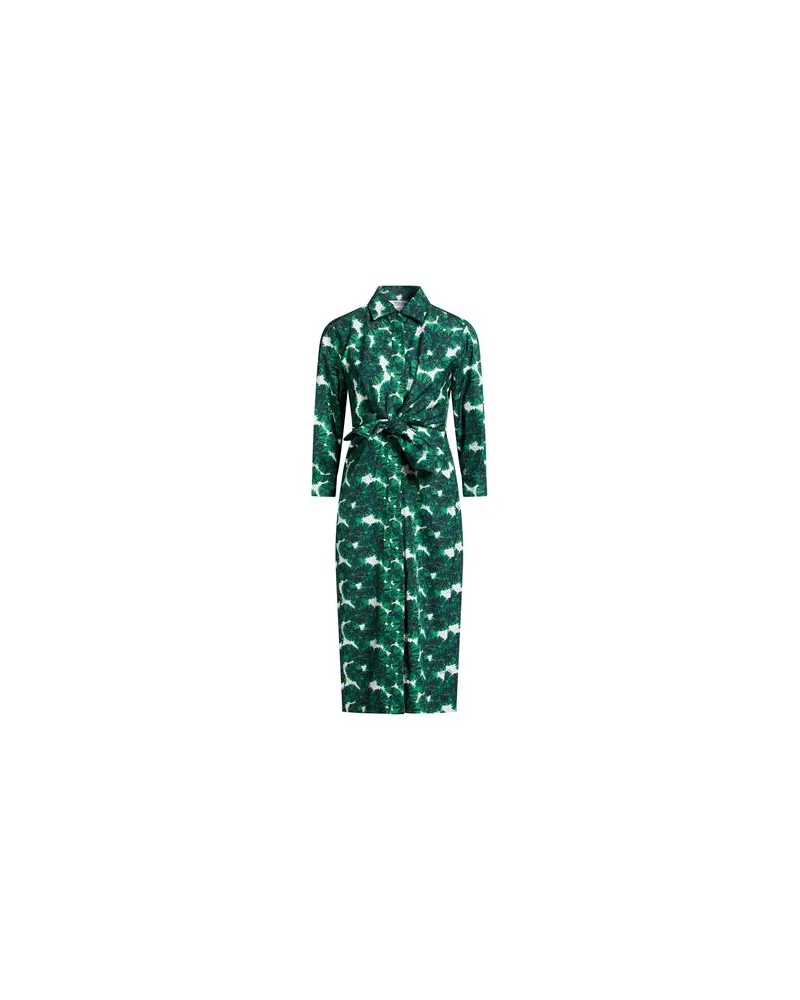 Max Mara KLEIDER - Midi-Kleiderauf YOOX.COM Dunkelgrün