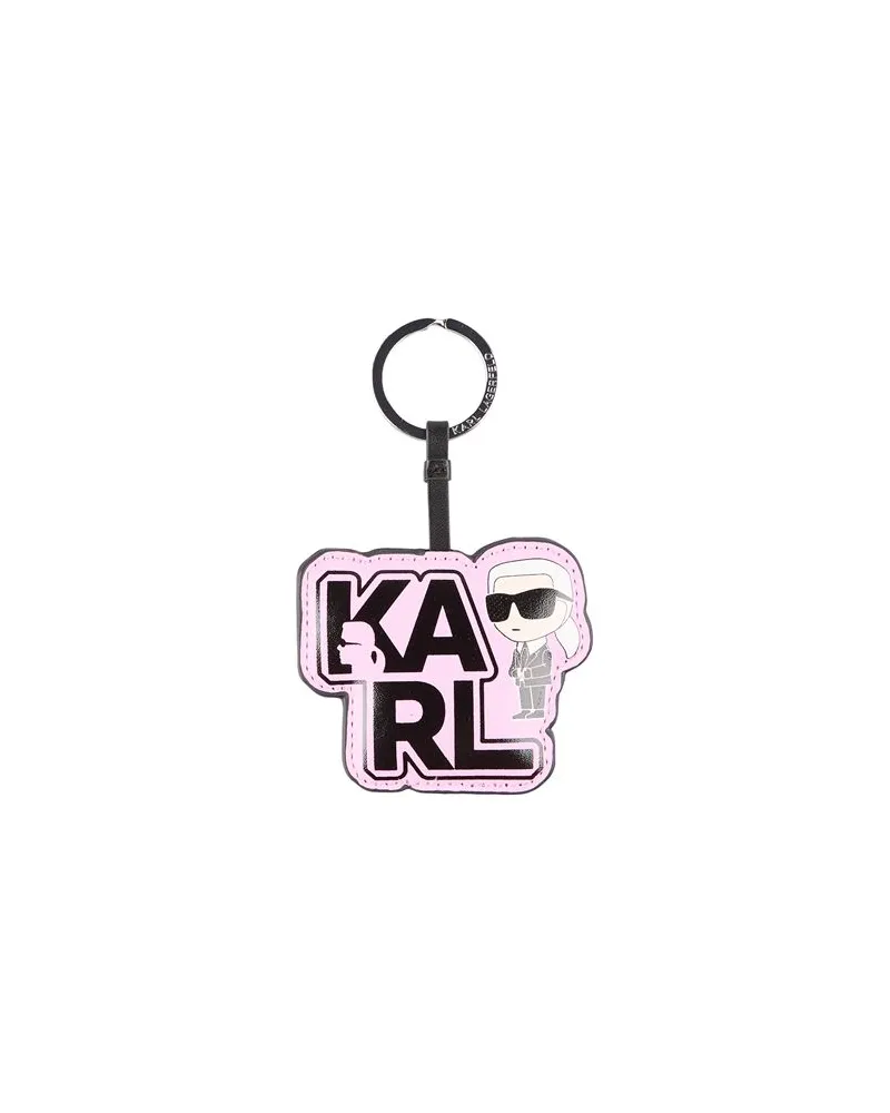 Karl Lagerfeld Kleinlederwaren - Schlüsselanhängerauf YOOX.COM Rosa