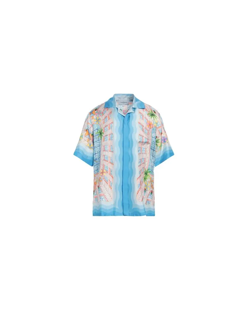 Casablanca Paris TOPS - Hemdenauf YOOX.COM Azurblau