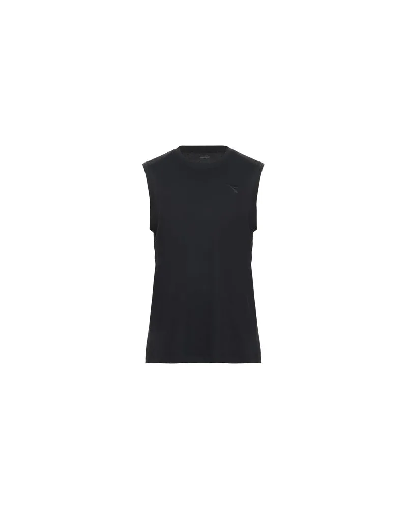 Diadora TOPS - T-shirtsauf YOOX.COM Schwarz