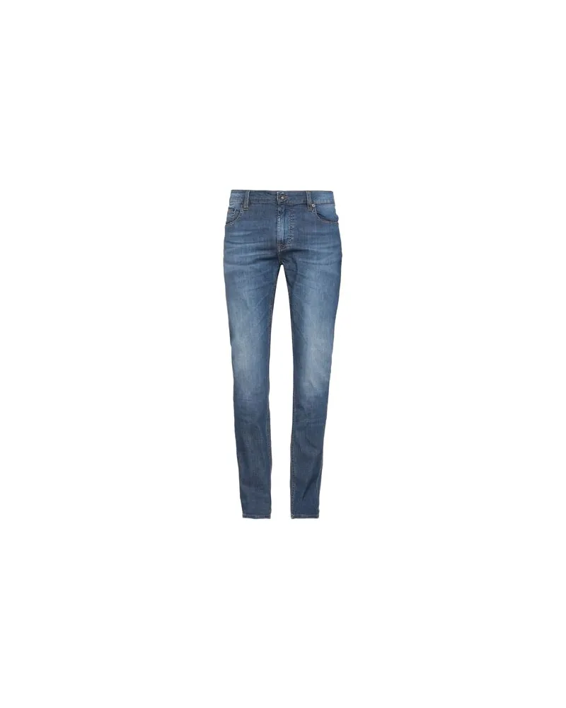 UNIFORM HOSEN & RÖCKE - Jeanshosenauf YOOX.COM Blau