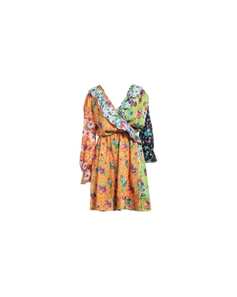 MSGM KLEIDER - Mini-Kleiderauf YOOX.COM Orange