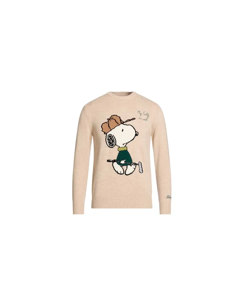 MC2 Saint Barth COUNTRY CLUB - STRICKWAREN - Pulloverauf YOOX.COM Beige