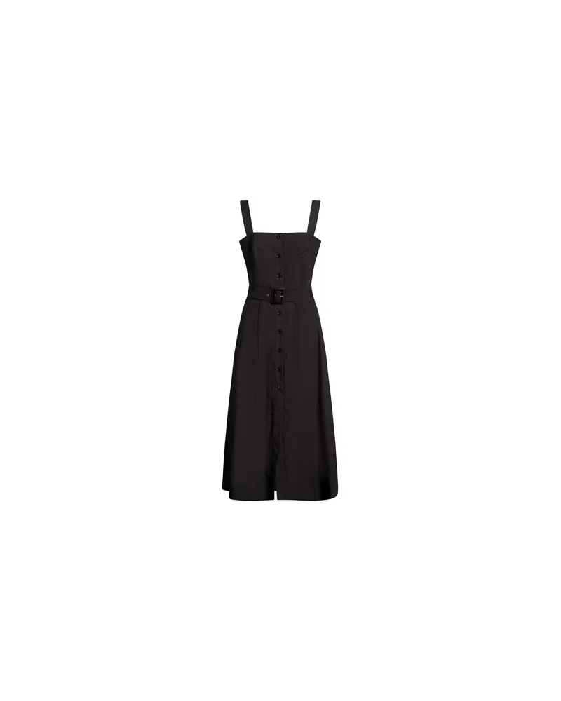 Luisa Spagnoli KLEIDER - Maxi-Kleiderauf YOOX.COM Schwarz