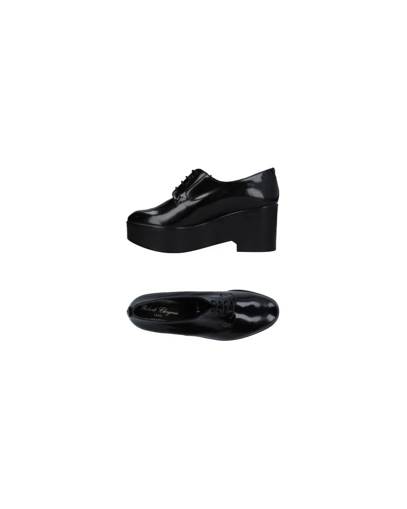Robert Clergerie SCHUHE - Schnürschuheauf YOOX.COM Schwarz