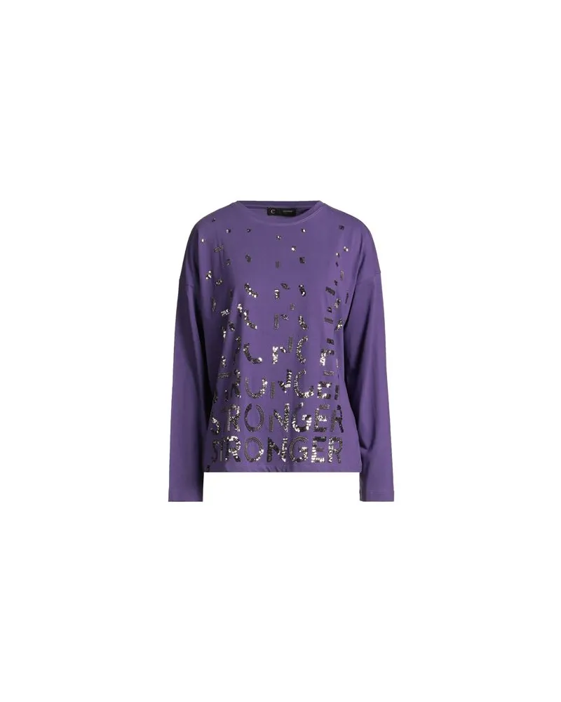 CAFèNOIR  JEANS - TOPS - T-shirtsauf YOOX.COM Violett