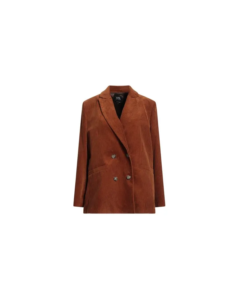 A.P.C. ANZÜGE und CO-ORDS - Blazersauf YOOX.COM Lederfarben