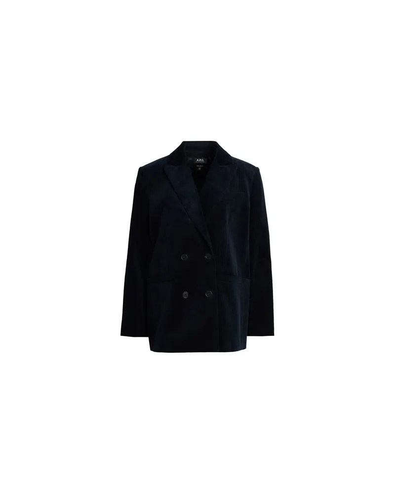 A.P.C. ANZÜGE und CO-ORDS - Blazersauf YOOX.COM Marineblau