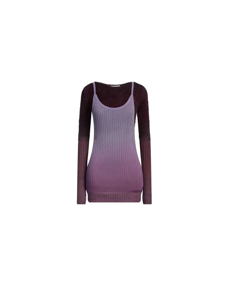 ATTICO KLEIDER - Mini-Kleiderauf YOOX.COM Pflaume