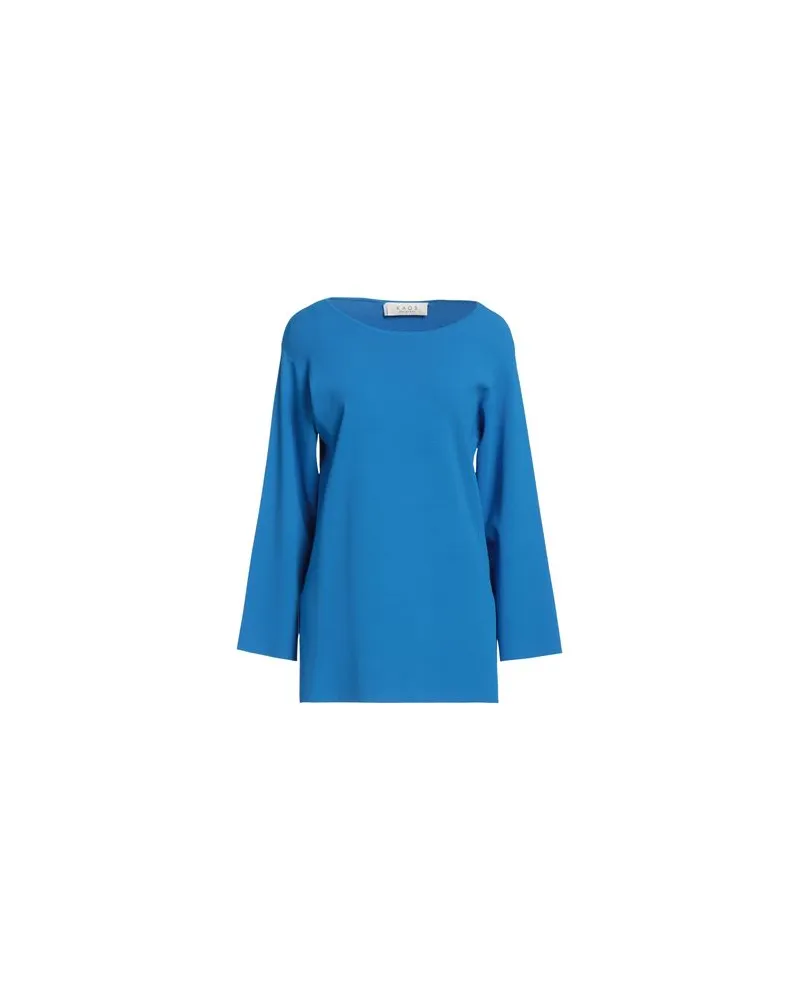 Kaos STRICKWAREN - Pulloverauf YOOX.COM Azurblau
