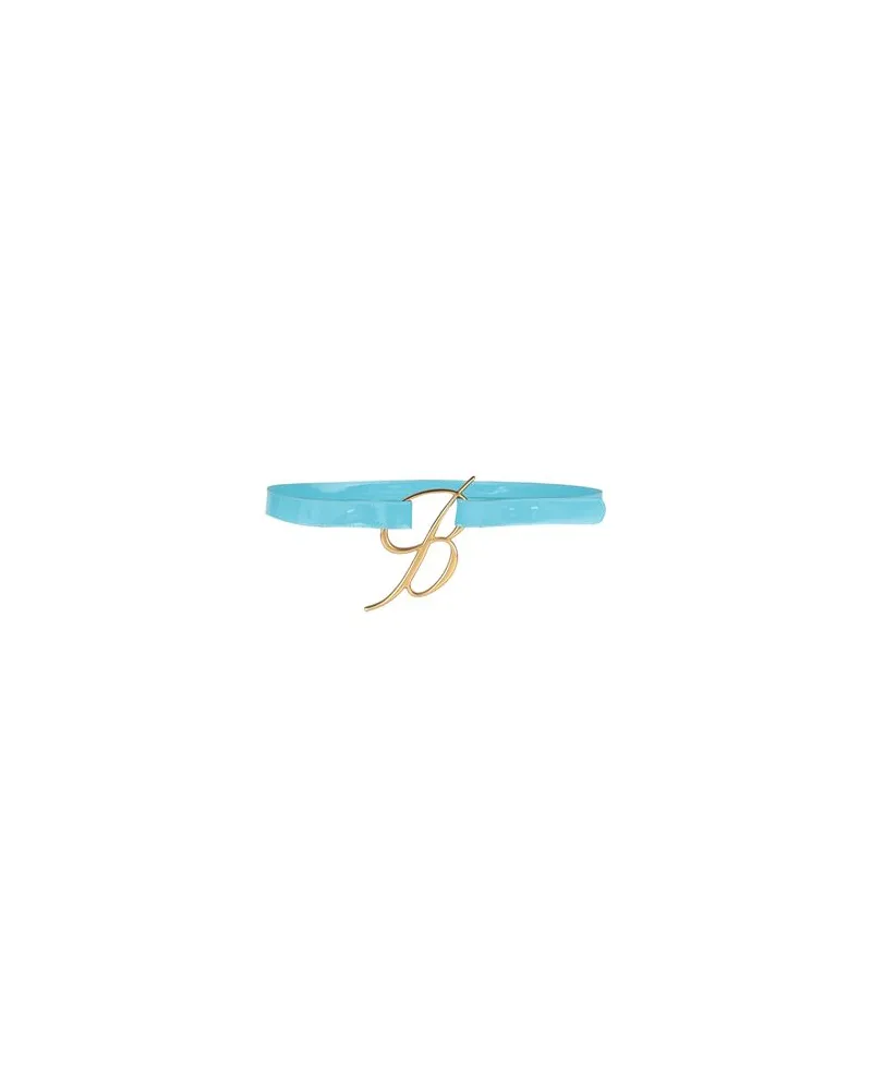 Blumarine Kleinlederwaren - Gürtelauf YOOX.COM Azurblau