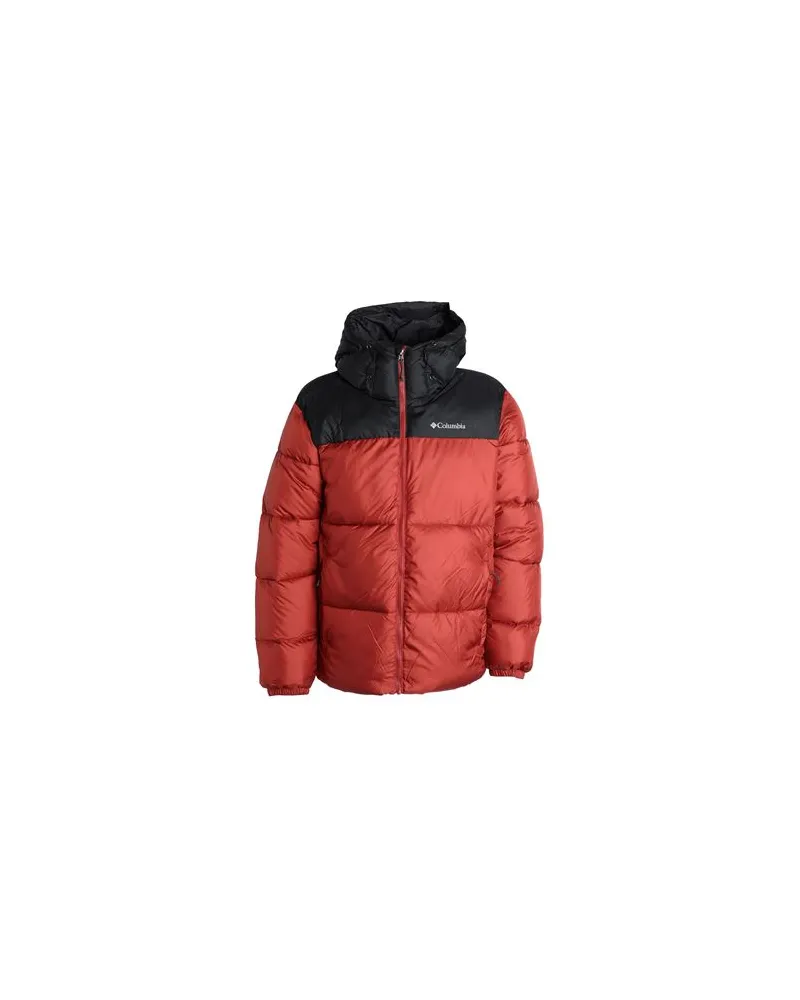 Columbia Sportswear Company Puffect™ Hooded Jacket  - JACKEN & MÄNTEL - Pufferjacken & Daunenjackenauf YOOX.COM Rostrot